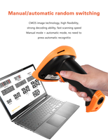 Escáner de Código de Barras Inalámbrico Portátil 2D Netum Radall S5 S8, Lector de Códigos de Barras, Pistola Lectora de Códigos de Barras USB