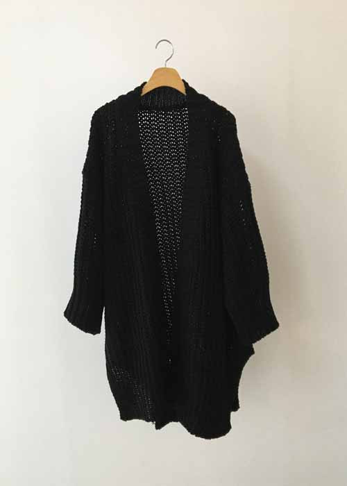 Cardigan Lungo Invernale Per Donna - Morbido E Aperto Frontale, Perfetto Per Taglie Forti