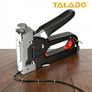 Pistola Sparagraffette Manuale Antiscivolo Resistente per Lavorazione del Legno, Decorazione Mobili, Utensile per Chiodatura - Product Image 1