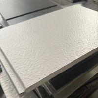 Panneaux muraux sandwich en polyuréthane extérieur, panneaux muraux en métal et panneaux sandwich pour application.