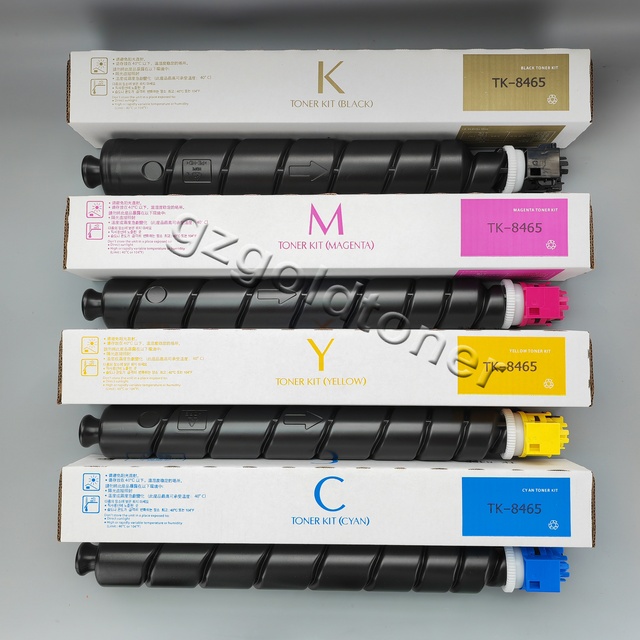 Compatible TK-8455 TK-8465 Toner Cartridge for  TASKalfa MZ2501ci Color Copier Toner