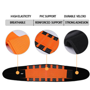 <span class=keywords><strong>Ceinture</strong></span> de compression amincissante en nylon JINGBA OEM, personnalisable avec logo, légère, respirante, en maille, <span class=keywords><strong>pour</strong></span> la perte de poids - Product Image 4