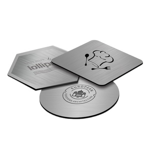 Wholesale Custom 10*10 Metal Coasters
