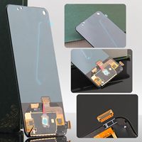 Layar AMOLED hitam 6.43 inci untuk Realme GT edisi Master RMX3360 RMX3363 Find X3 Lite CPH2145 Nord 2 5G DN2101