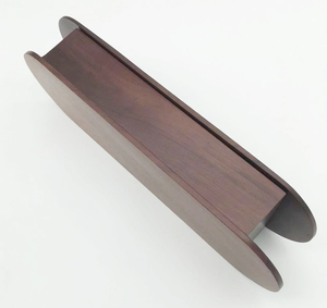 QLDクルミ木製収納容器塗装技術デスクトップカウンタートップディスプレイエッセンシャルオイルボトル用 - Product Image 4