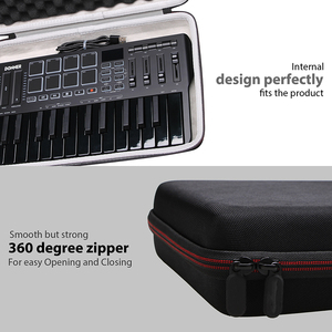 Estuche Rígido de Transporte Portátil, Estuche Protector de EVA para Controlador de Teclado para Controlador de DJ - Product Image 3