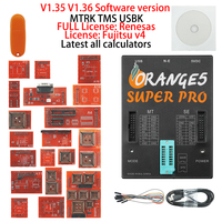 Orange5 Super Pro V1.38 Activer toutes les fonctions Orange 5 Programmeur Adaptateur complet Ajouter une nouvelle licence Renesas H8SX V850 UART/SPI