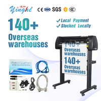 Plotter YINGHE 2026 de 720 mm, fácil de operar, USB, gran memoria, rápido, para vinilo, película de PU, letreros, CCD, en stock local en El Cairo, Egipto, ¡venta popular!