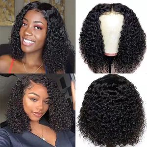 Vente en gros Perruques courtes frisées Bob Cheveux Humains Lace Front Court Bob Lace Front Perruques de Cheveux Humains pour Femmes Hd Frontal Perruque Cheveux Humains - Product Image 6