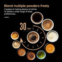 Máquina Expendedora Automática Comercial de Café con Leche Fresca para Americano Helado y Latte con Pago con Tarjeta de Crédito