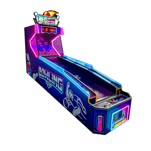 Parco colorato buon prezzo di alta qualità punzonatura Arcade macchina da gioco a gettoni 3 persone punteggio nel Bowling - Product Image 4