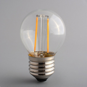 Ampoule LED <span class=keywords><strong>Edison</strong></span> G45 240V E27 <span class=keywords><strong>Mini</strong></span> Globe Vintage 2200K CCT 1W-6W, ampoule à filament LED, corps en verre, décorative, pour alimentation électrique AC - Product Image 5