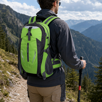 Mochila de Senderismo de 40L, Impermeable, para Escalada, Camping, Viajes, Gran Capacidad, para Hombre y Mujer, con Logotipo Personalizado