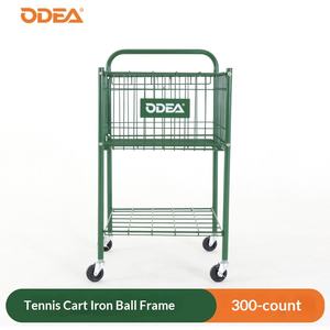 Carrito de Tenis Odear, Carrito Plegable Portátil para Entrenador, Bolsa de Tenis, Recogedor de Pelotas de Tenis, Cesta para Pelotas de Tenis - Product Image 5