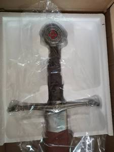 Vintage Knights Templar Sword Scabbard Forte <strong>Lilley</strong> Columbus Ohio Golden Masonic Sword Royal - Product Image 4