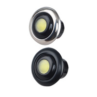 Lampe de plaque d'immatriculation LED 12V 3/4 pouce pour remorque et camion, type œil d'aigle, conforme aux normes DOT/SAE/FMVSS108/RoHS