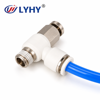 Vanne de régulation pneumatique pour VR, raccords filetés à connexion rapide, laiton nickelé + plastique, taille de port 1/8 po, vente chaude, directement de l'usine