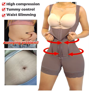 Post Surgery Fajas Colombianas Moldeadoras Para Mujer High Compression Bodysuit <strong>Tummy</strong> <strong>Control</strong> 11 Steel Bones USA Warehouse OEM - Product Image 2
