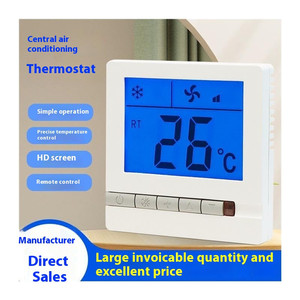 Trung Quốc bán buôn ba tốc độ điều chỉnh nhiệt Bảng điều khiển từ xa Thời gian chuyển đổi cho HVAC hệ thống không khí trung tâm - Product Image 6