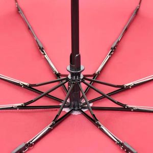 JX984 Paraguas Promocional al por Mayor, Plegable en 3 Secciones, Automático, con Protección UV, Resistente al Viento y a la Lluvia, Personalizable con Logotipo - Product Image 2