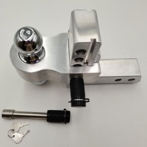 Drop 10 Rise Receiver Remorking Connecting 2-Inch Adjustable Heavy Duty Trailer Hitch Ball Mount Forged Aluminum alloy Shank - Product Image 4