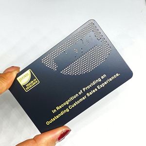 Nouveau produit : Cartes de visite personnalisées en acier inoxydable avec logo - Product Image 4