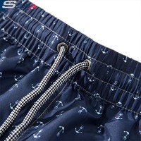 Shorts de plage en maille de nylon personnalisés Shorts de planche de sublimation réfléchissants d'été d'usine de la Chine