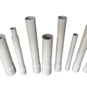 Good quality Certificated SCH40 80 RIGID Plastic PVC Insulating Electrical Conduit Pipe 1/2 - 6 Inch