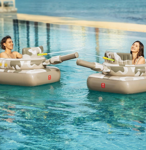 Flotador de Piscina para Niños, Fabricado en Vietnam, con Cañón de Agua, Juguete Acuático, Balsa Flotante para Lago o Piscina - Product Image 5