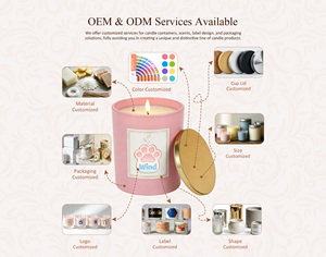 Vela <span class=keywords><strong>de</strong></span> <span class=keywords><strong>cera</strong></span> <span class=keywords><strong>de</strong></span> soja en vaso <span class=keywords><strong>de</strong></span> vidrio con forma <span class=keywords><strong>de</strong></span> oso, estilo navideño transfronterizo, aromaterapia creativa hecha a mano para Navidad - Product Image 6