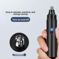 Tondeuse à poils de nez électrique rechargeable USB Jili Lai JLL5001 pour hommes – Vente directe usine transfrontalière