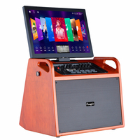 Nuevo Altavoz Karaoke Inteligente Android de 10 Pulgadas 2023, Altavoces Portátiles de Cine en Casa con Wifi HiFi para Google Blue Tooth
