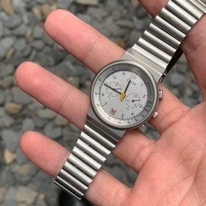 CILOA นาฬิกาหรูหน้าปัดขนาดใหญ่สำหรับผู้ชาย ปรับแต่งได้ สีเงิน ทรงกลม ของขวัญสุดหรู สไตล์ใหม่ นาฬิกาควอทซ์กันน้ำ - Product Image 3