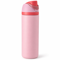 Bouteille d'eau sportive en acier inoxydable de 24 oz, modèle Angel Food Cake, fabriquée en Chine