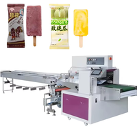 Machine d'emballage automatique de barres protéinées et de biscuits, avec contrôle PLC, pour emballage coussin et flow-pack