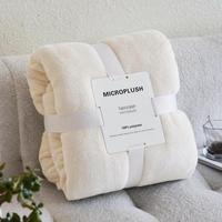 Couverture en microfibre ultra douce 100% polyester, couverture en flanelle, couverture chaude et confortable pour canapé, lit, bureau, sieste, vente en gros