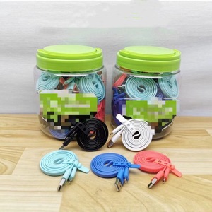 Châu Phi nóng bán giá rẻ oraimo USB cáp dữ liệu V8 Type-C sạc cáp phẳng Noodle Cáp dữ liệu cho Iphone Android điện thoại - Product Image 5