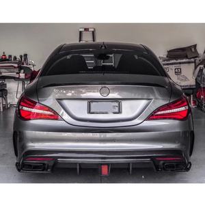 Offre Spéciale 2013-2018 Pare-chocs arrière CLA45 pour <span class=keywords><strong>Mercedes</strong></span> Benz CLA220 CLA250 CLA260 CLA45 Diffuseur en fibre de carbone - Product Image 3