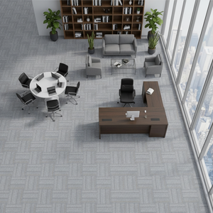 Dalles de <span class=keywords><strong>moquette</strong></span> de <span class=keywords><strong>bureau</strong></span> 50x50, insonorisation, <span class=keywords><strong>prix</strong></span> bas, dalles de <span class=keywords><strong>moquette</strong></span> bon marché, revêtement de sol de <span class=keywords><strong>bureau</strong></span>, dalles de <span class=keywords><strong>moquette</strong></span> carrées de luxe pour usage commercial - Product Image 2