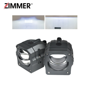 كشاف دراجة نارية بالجملة من المصنع 45 واط، ضوء ضباب مساعد مع محول 12-24 فولت، كشاف LED ثنائي للسيارات - Product Image 4