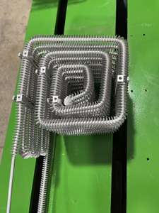 Machine de grande précision d'évaporateur de condensateur de <span class=keywords><strong>tube</strong></span> d'aileron d'acier inoxydable L pour le réfrigérateur - Product Image 6