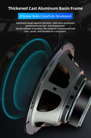 Haut-parleurs de voiture à bobine mobile en néodyme, système audio complet, subwoofer, son pur 12V, fourni par l'usine