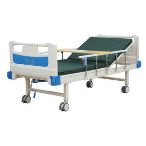 Прямая поставка с завода, однократная ручная Больничная койка с двухсторонним колесом, модель 4, Китай - Product Image 3