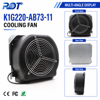 Ventilador de Refrigeración Original Alemán EC K1G220-AB73-11 48V 115W, Motor Duradero, Flujo de Aire Confiable, Refrigeración Estable, Ventilación del Convertidor