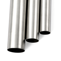 Tube en acier inoxydable ASTM A554 AISI 201 304 304L 316 316L poli miroir, carré, rond, soudé, non allié, pour rampe