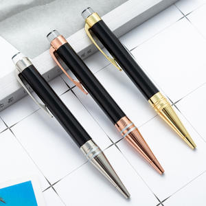 Stylo bille métallique personnalisable de 1,0 mm pour entreprise, école et bureau – Vente en gros - Product Image 2