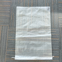 Sac d'emballage en polypropylène tissé transparent jetable, personnalisé, vide, neuf, pour poudre, fabriqué en Chine
