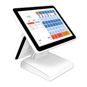 El precio más barato Intel Pos Terminal Pantalla dual POS Caja registradora 4G/WIFI/Bluetooth/NFC/Lector de tarjetas de identificación Pos <span class=keywords><strong>Cajero</strong></span> - Product Image 3
