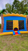Château gonflable commercial Xinyue personnalisé de 13x13 pieds en PVC pour enfants avec souffleur, idéal pour les fêtes et événements, à partir de 4 ans