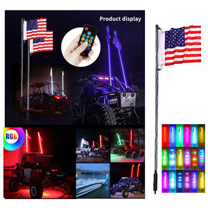 <span class=keywords><strong>4X4</strong></span> accesorios todoterreno Atv 155Cm Buggy Led látigo banderas para arena rieles Buggies acrílico Rgb arco luz para Jeep Suv Atv Utv Rzr - Product Image 2
